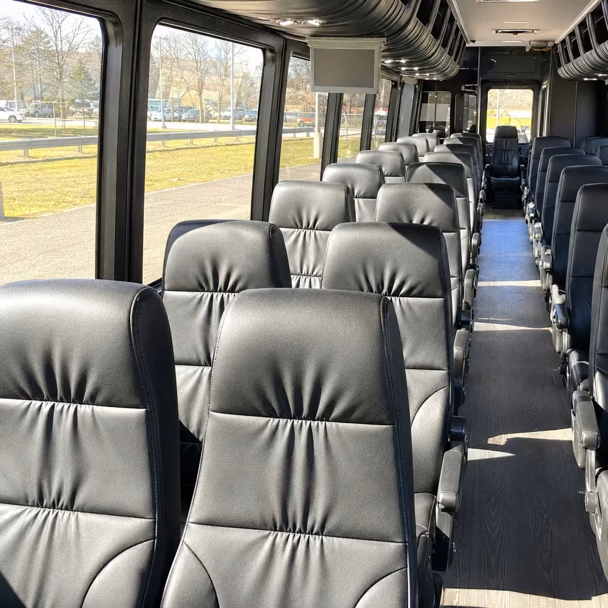 15 35 passenger minibus inside