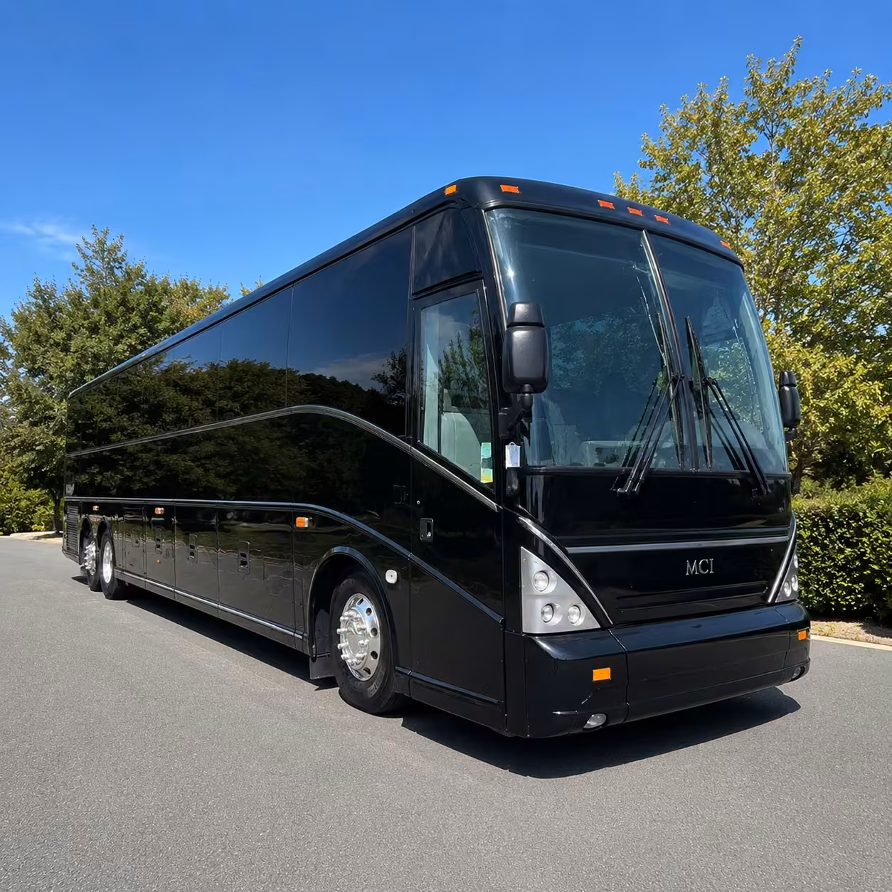 40 56 passenger charter bus